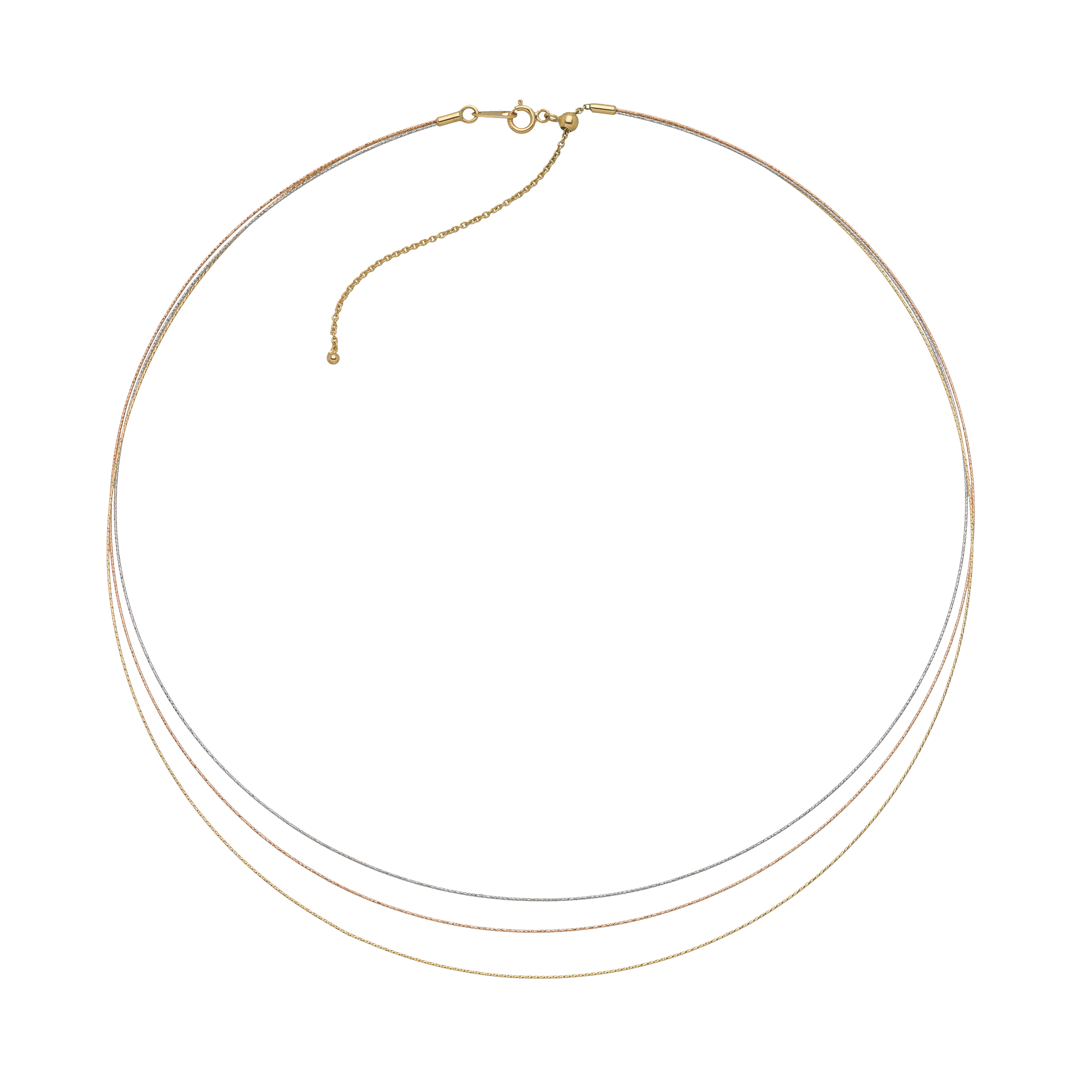 SATURNO 3 File Necklace