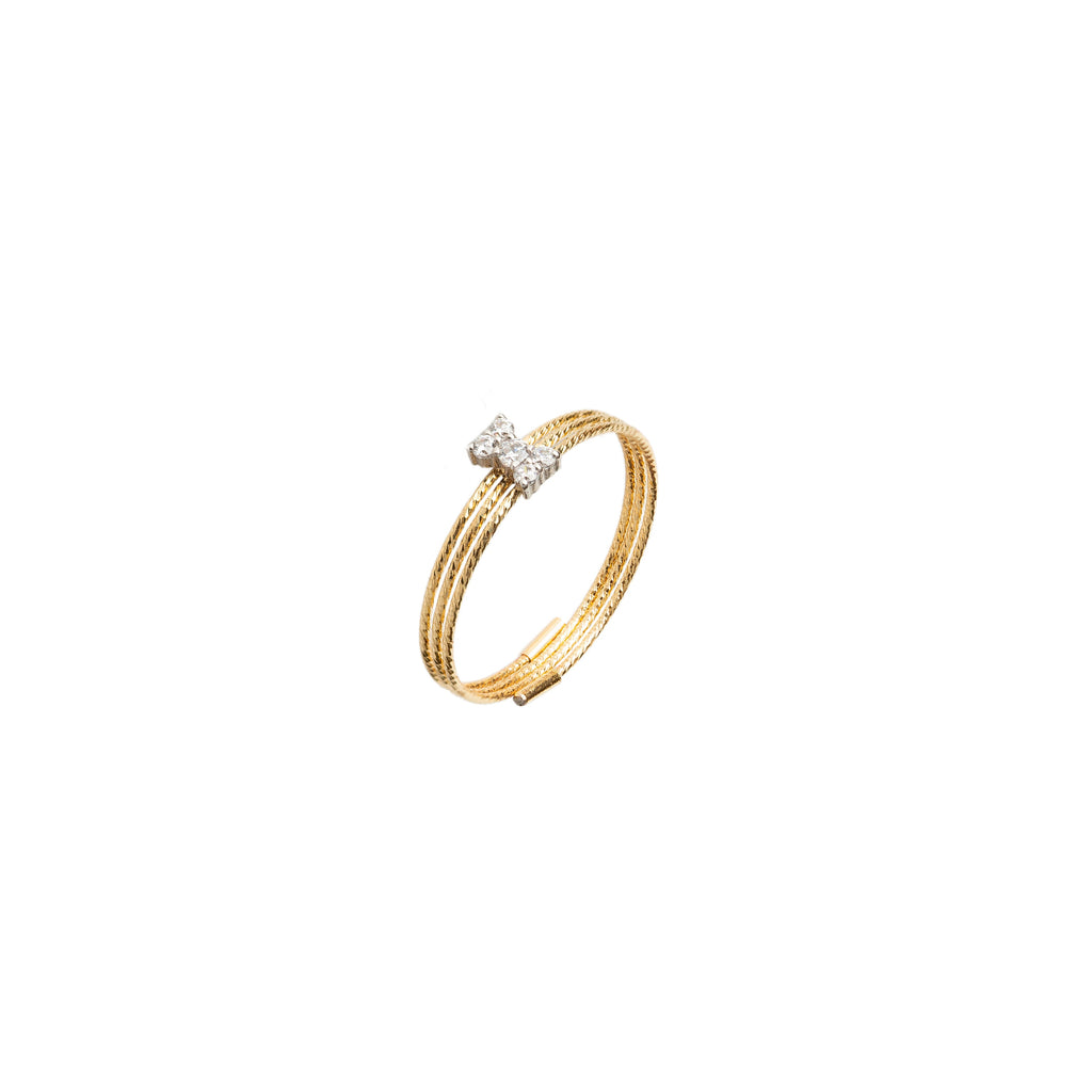 PAPILLON 3-Layer Ring
