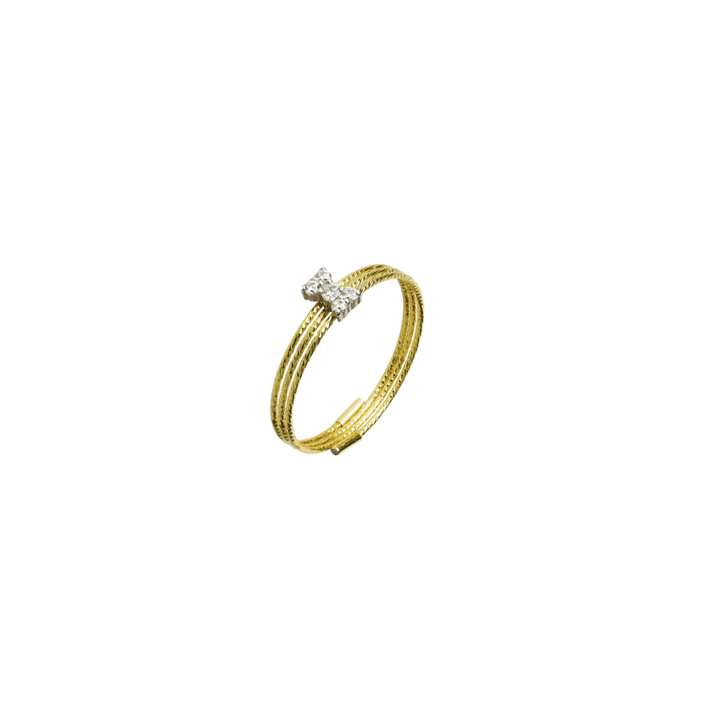 PAPILLON 3-Layer Ring