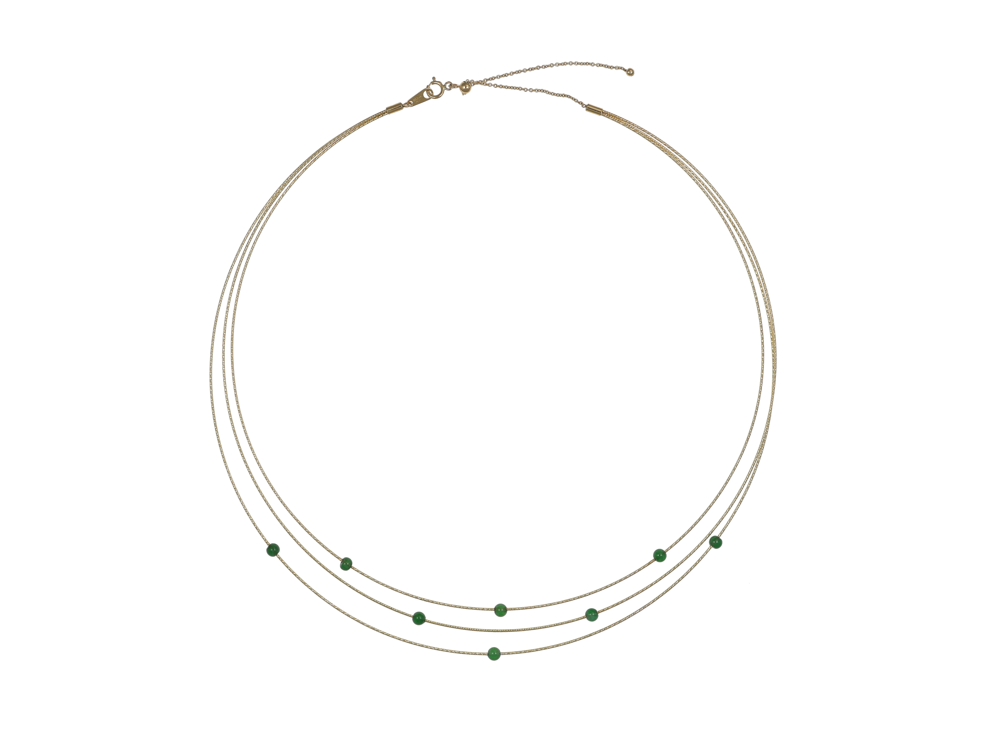 GALAXY Necklace with Jade